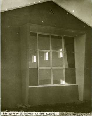 The Large Northern Window in the Classroom